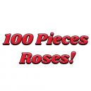 send 100 stems roses to dhaka,bangladesh