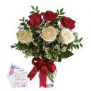 send roses in a vase to dhaka, bangladesh