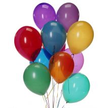 Send 24 pcs Multicolor Latex Balloons​ to Dhaka in Bangladesh