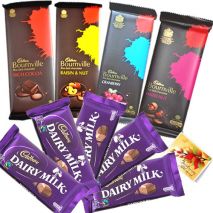 Send to 4 Bournville Hazelnut & Dairy Milk Chocolate to Dhaka