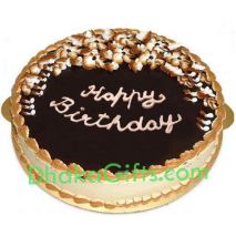 send hot half kg chocolate delight cake to dhaka