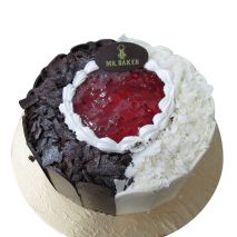 send mr.baker mix forest round cake to dhaka