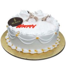 send mr.baker vanilla round cake to dhaka