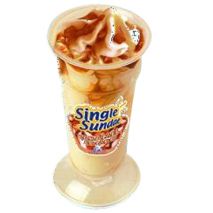 send single sundae Ice cream 1 piece to dhaka