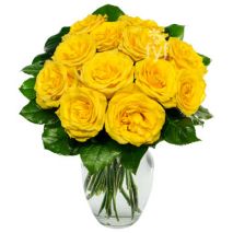 Send One Dozen Yellow Roses to Dhaka in Bangladesh