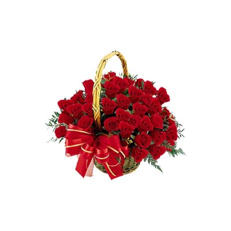 Send Basket of 15 Red Roses to Dhaka in Bangladesh
