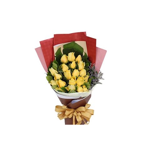 Send Forgive Me 12 Yellow Roses to Dhaka in Bangladesh