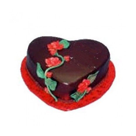 Send 3.3 Pounds Heart Chocolate Cake by Skylark to Dhaka in Bangladesh