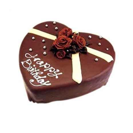 Send 4.4 Pounds Chocolate Heart Shape Cake by Swiss Cake to Dhaka in Bangladesh