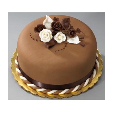 Send 3.3 pounds Round shape chocolate cake by Swiss Cake to Dhaka in Bangladesh