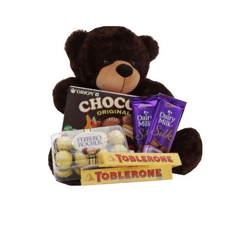 Send to Bear with Chocolates
