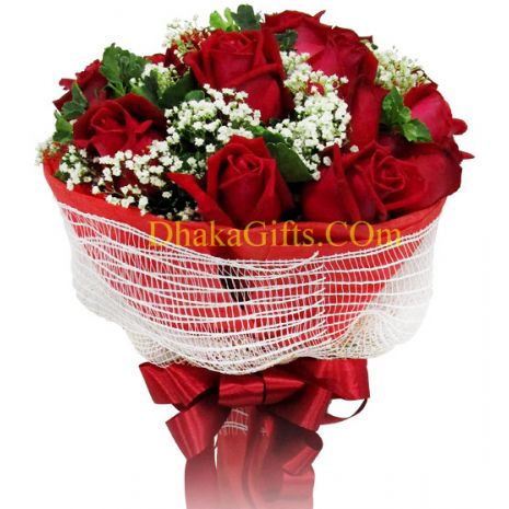 red roses to bangladesh