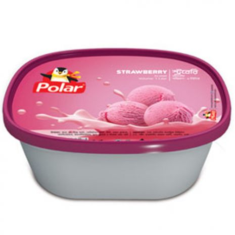 send polar strawberry lce cream 1 liter to dhaka