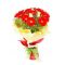 Send 18 Red Gerbera with Green leaves to Dhaka in Bangladesh