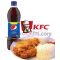 send kfc chicken rice meal with pepsi to dhaka