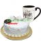 send mr.baker's vanilla cake with decorated mug to dhaka