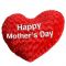 send mothers day heart shaped pillow to dhaka