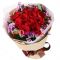 send red love 10 red roses bouquet to dhaka