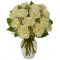 Send 12 White Roses Bouquet in FREE vase to Dhaka in Bangladesh