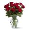 Send 12 Red Roses with a Beautiful FREE Vase to Dhaka in Bangladesh