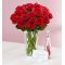 Message in a Bottle with 24 Red Roses send to dhaka, send to bangladesh,